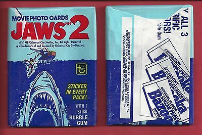1978 Topps Jaws 2 Movie Single Wax Pack