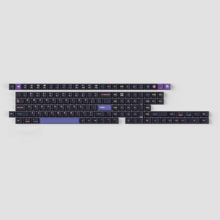 Cherry Profile Dye-Sub PBT Full Set Keycap Set - Cyber Developer Best Buy