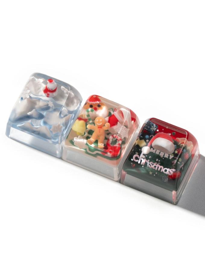 Christmas Resin Artisan Keycap Best Seller