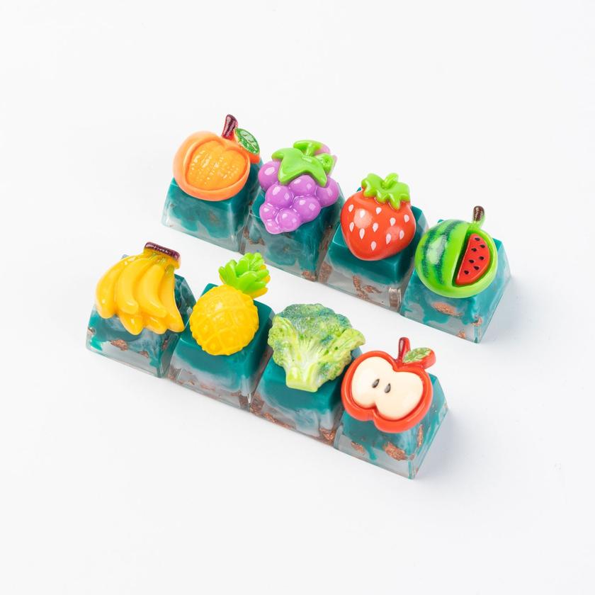 Cute Fruit Resin Artisan Keycap On Sale