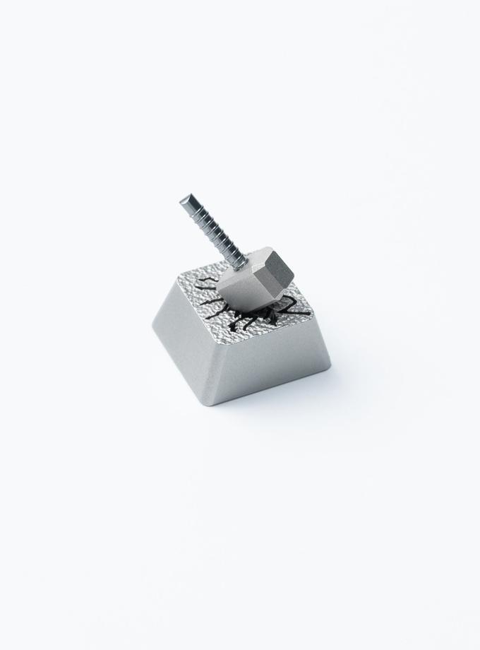 Hammer Aluminum Alloy Artisan Keycap Same Day Delivery