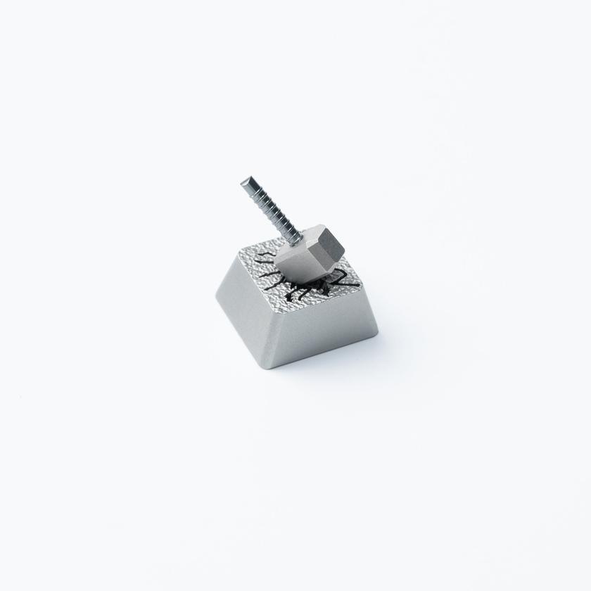 Hammer Aluminum Alloy Artisan Keycap Same Day Delivery