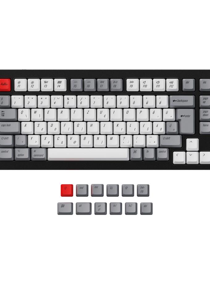 ISO & ANSI Q1 & Q1 Pro & Q2 & Q2 Pro & V1 & V2 & K2 & K2 Pro OEM Dye-Sub PBT Keycap Set - Retro High Quality