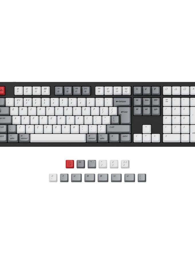 ISO & ANSI Q3 & Q4 & Q4 Pro & Q6 & Q6 Pro & V3 & V4 & V6 & K8 & K8 Pro OEM Dye-Sub PBT Keycap Set - Retro Best Price