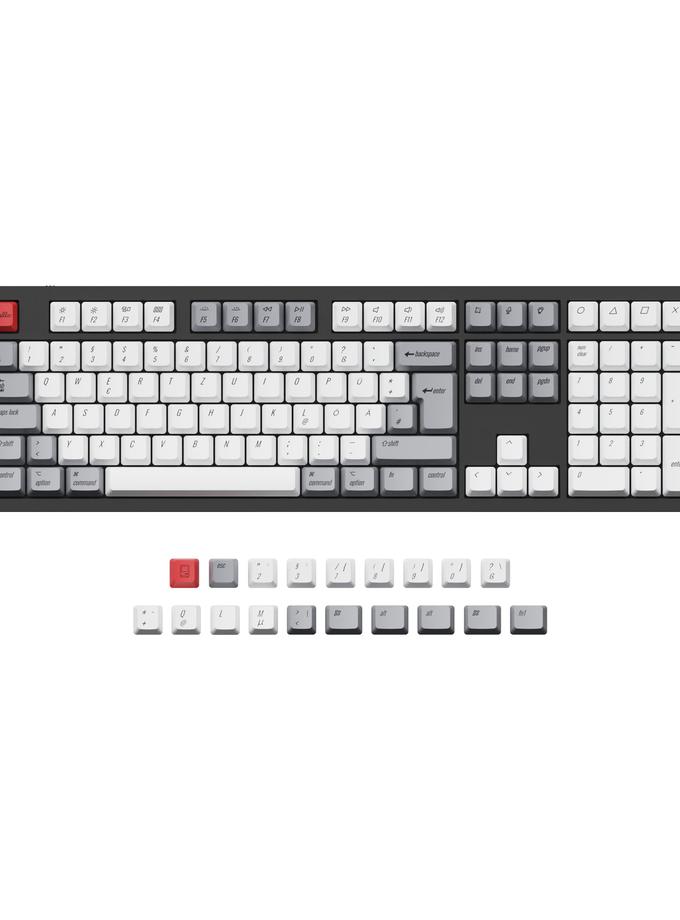 ISO & ANSI Q3 & Q4 & Q4 Pro & Q6 & Q6 Pro & V3 & V4 & V6 & K8 & K8 Pro OEM Dye-Sub PBT Keycap Set - Retro Best Price