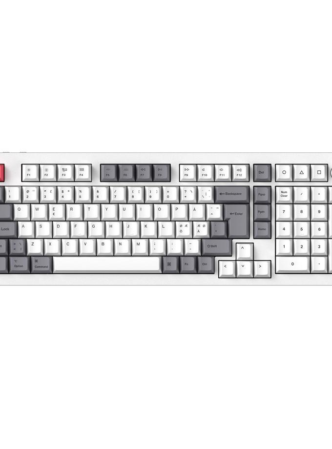 ISO Cherry Profile Dye-Sub PBT Full Set Keycap Set - Retro On Sale