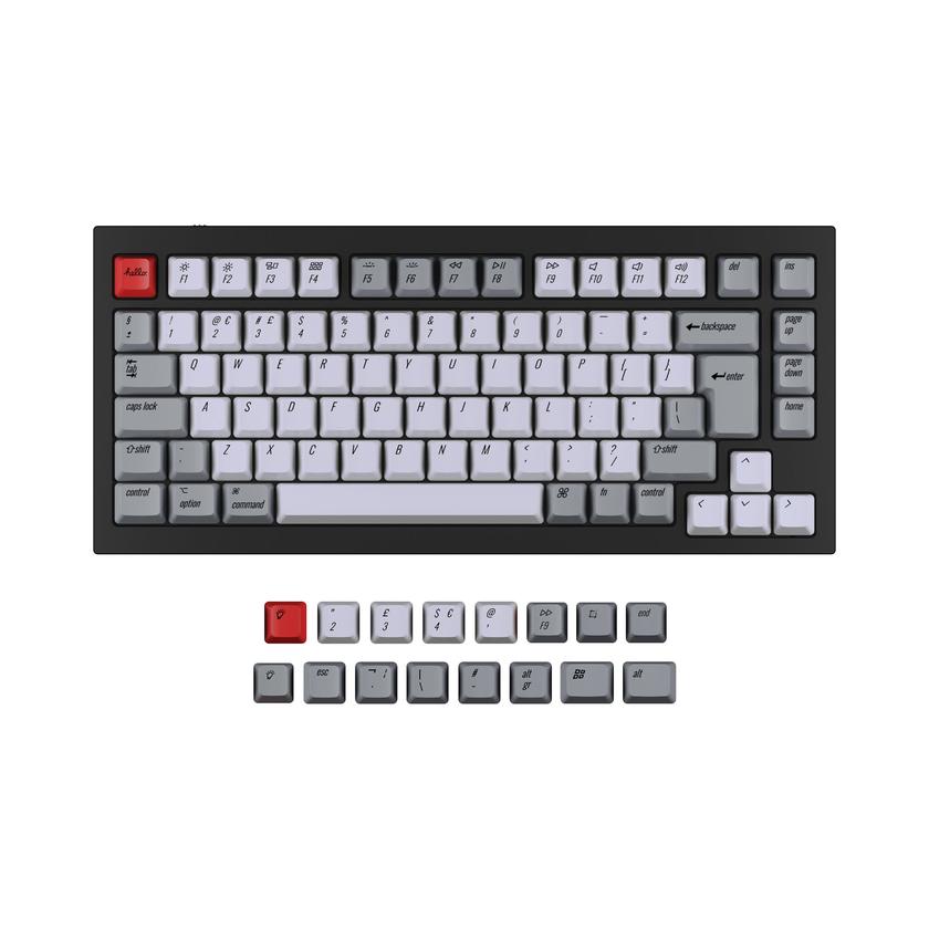 ISO Q1 & Q1 Pro & V1 & K2 & K2 Pro OEM Dye-Sub PBT Keycap Set On Sale