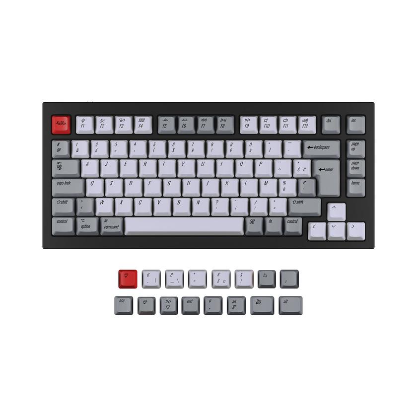 ISO Q1 & Q1 Pro & V1 & K2 & K2 Pro OEM Dye-Sub PBT Keycap Set On Sale