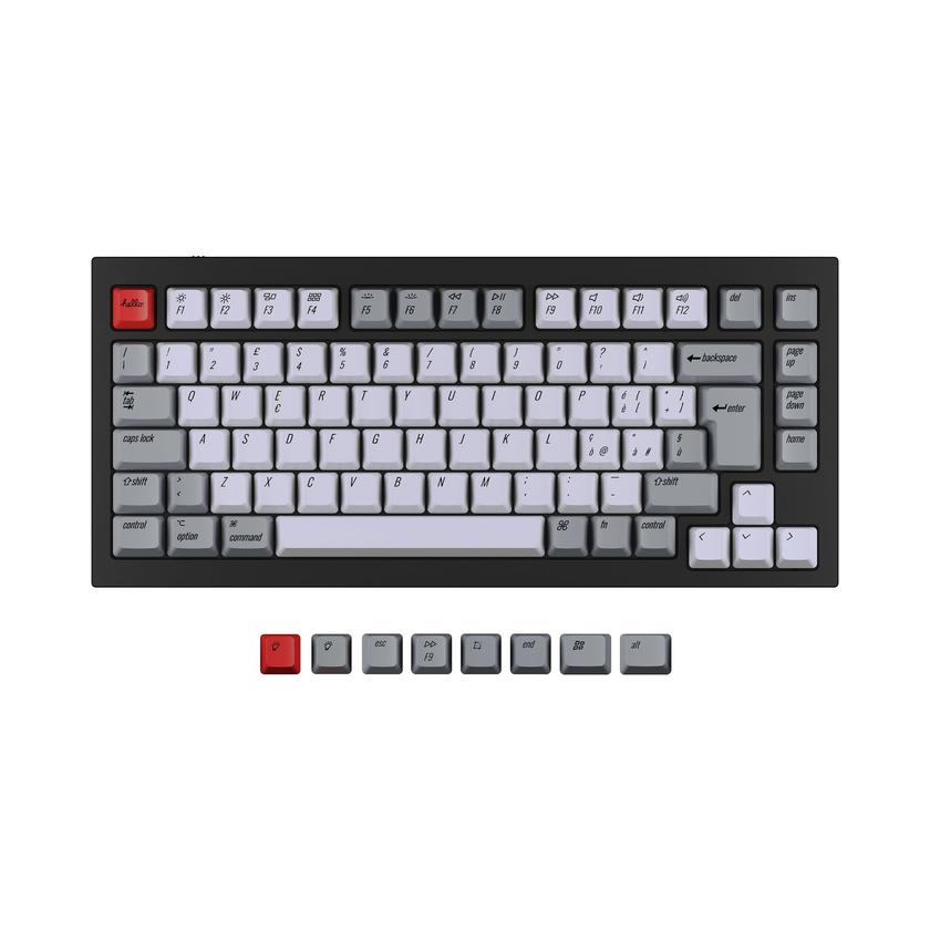 ISO Q1 & Q1 Pro & V1 & K2 & K2 Pro OEM Dye-Sub PBT Keycap Set On Sale