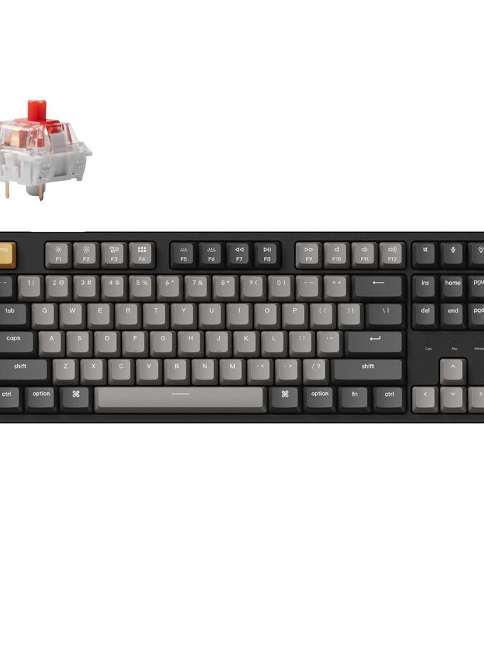 Keychron C1 Pro QMK/VIA Wired Mechanical Keyboard New Arrival