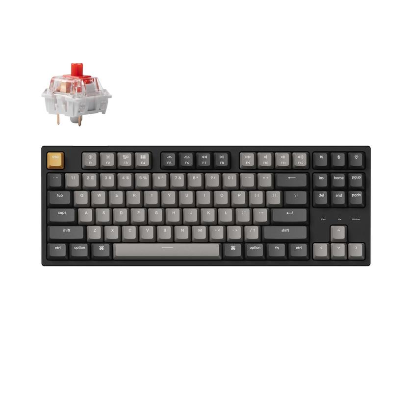 Keychron C1 Pro QMK/VIA Wired Mechanical Keyboard New Arrival