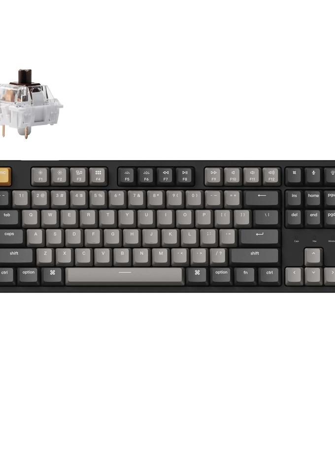 Keychron C1 Pro QMK/VIA Wired Mechanical Keyboard New Arrival