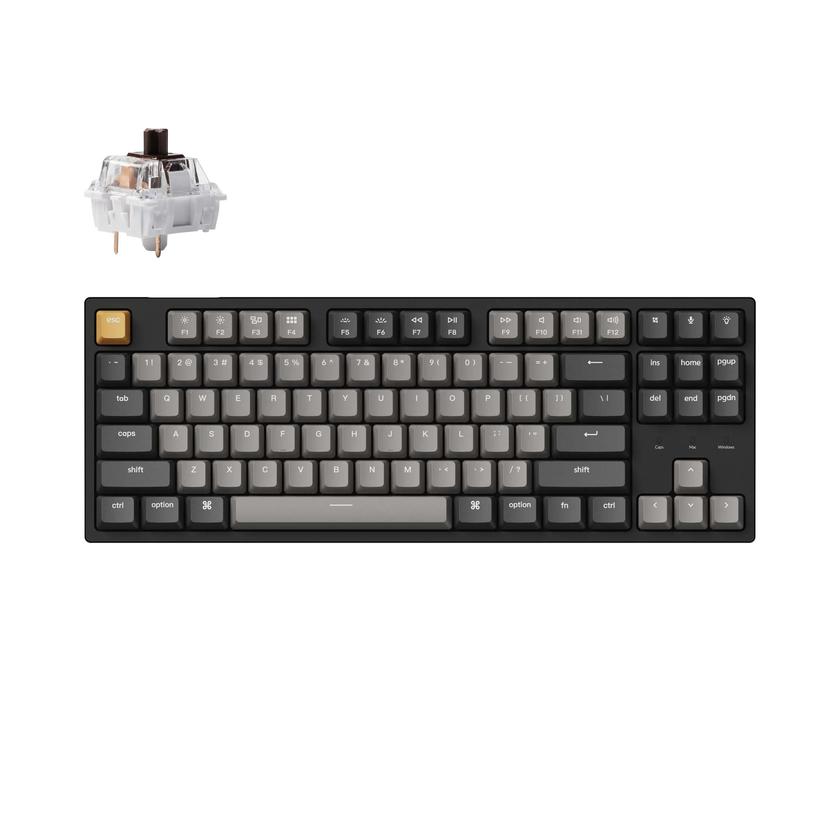 Keychron C1 Pro QMK/VIA Wired Mechanical Keyboard New Arrival