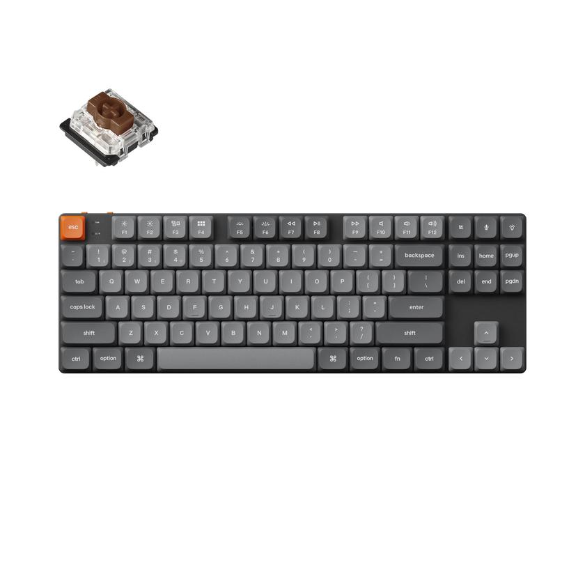 Keychron K1 Max QMK/VIA Wireless Custom Mechanical Keyboard For Sale