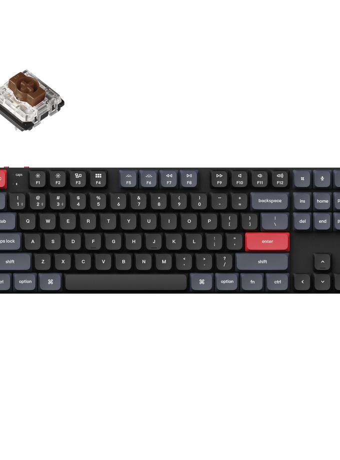 Keychron K1 Pro QMK/VIA Wireless Custom Mechanical Keyboard Best Buy