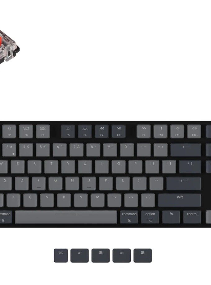 Keychron K1 Wireless Mechanical Keyboard (Version 5) For Sale