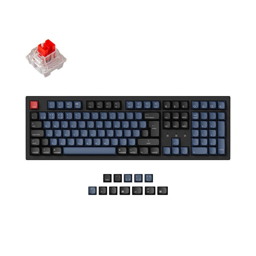 Keychron K10 Pro QMK/VIA Wireless Mechanical Keyboard ISO Layout Collection New Arrival