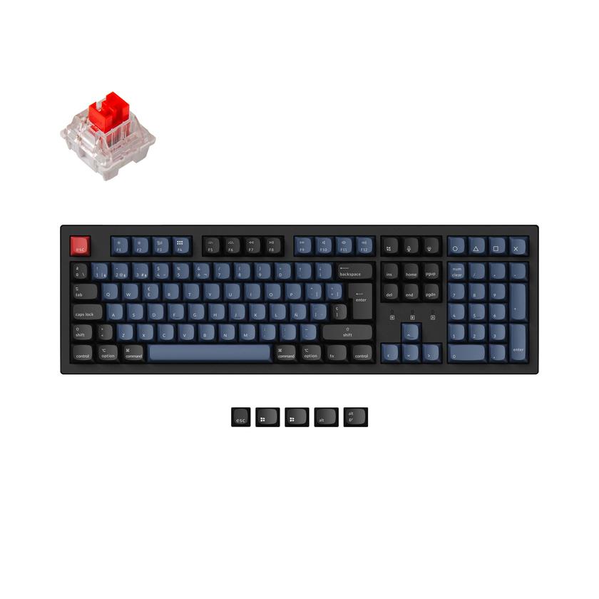 Keychron K10 Pro QMK/VIA Wireless Mechanical Keyboard ISO Layout Collection New Arrival