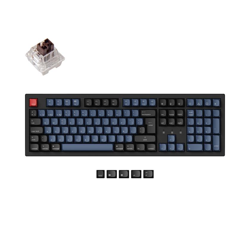 Keychron K10 Pro QMK/VIA Wireless Mechanical Keyboard ISO Layout Collection New Arrival