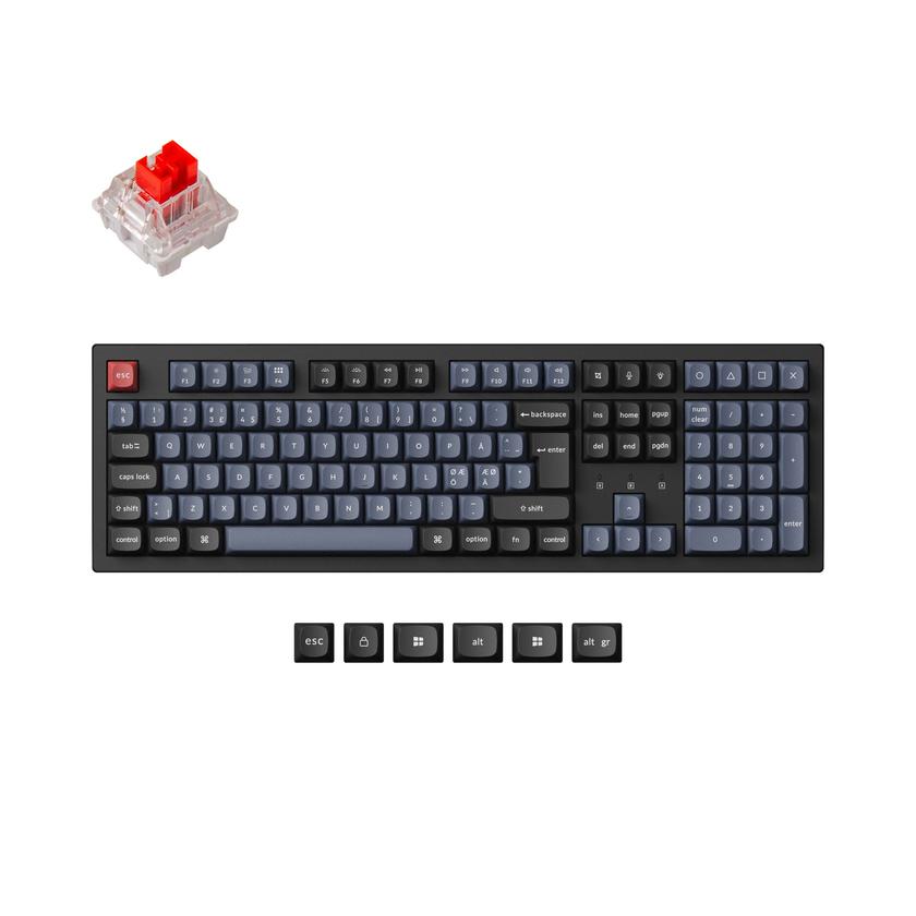 Keychron K10 Pro QMK/VIA Wireless Mechanical Keyboard ISO Layout Collection New Arrival