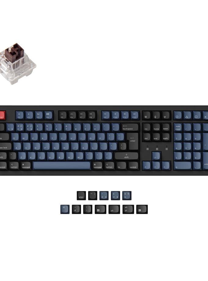 Keychron K10 Pro QMK/VIA Wireless Mechanical Keyboard ISO Layout Collection New Arrival