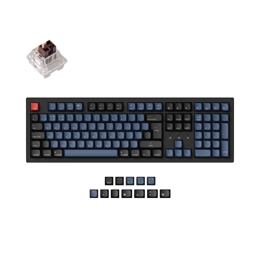 Keychron K10 Pro QMK/VIA Wireless Mechanical Keyboard ISO Layout Collection New Arrival