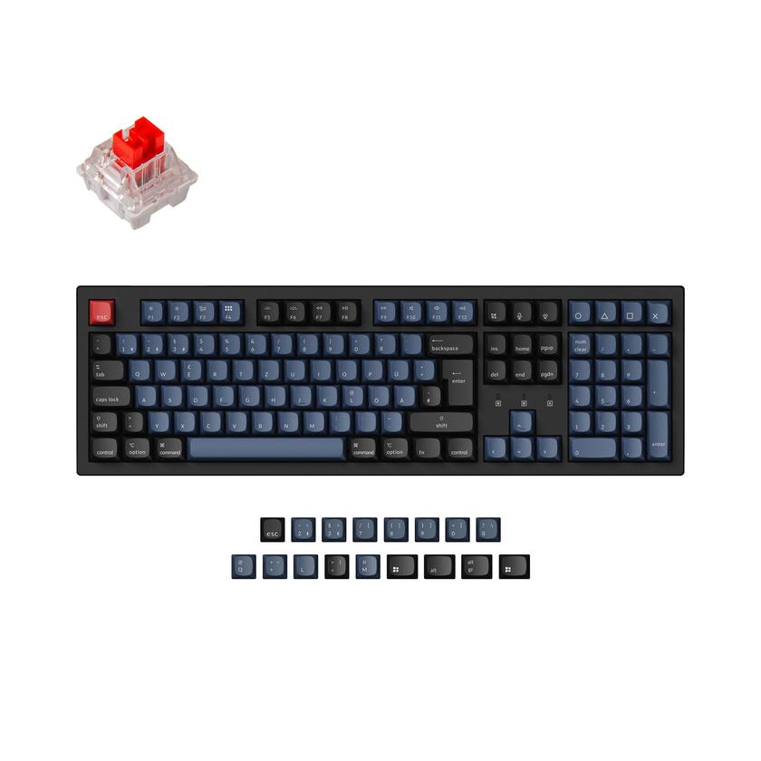 Keychron K10 Pro QMK/VIA Wireless Mechanical Keyboard ISO Layout Collection New Arrival