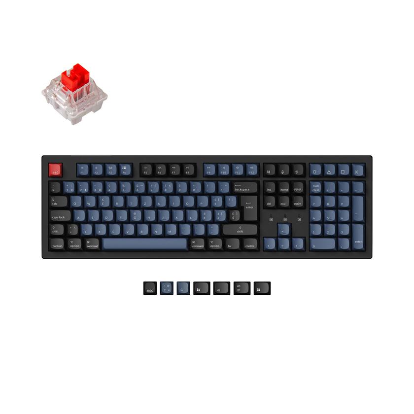 Keychron K10 Pro QMK/VIA Wireless Mechanical Keyboard ISO Layout Collection New Arrival