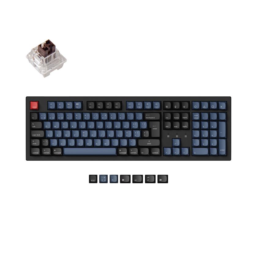 Keychron K10 Pro QMK/VIA Wireless Mechanical Keyboard ISO Layout Collection New Arrival