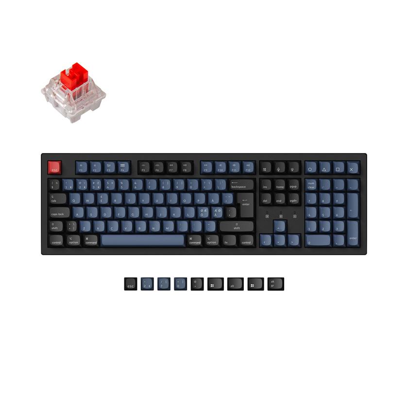 Keychron K10 Pro QMK/VIA Wireless Mechanical Keyboard ISO Layout Collection New Arrival