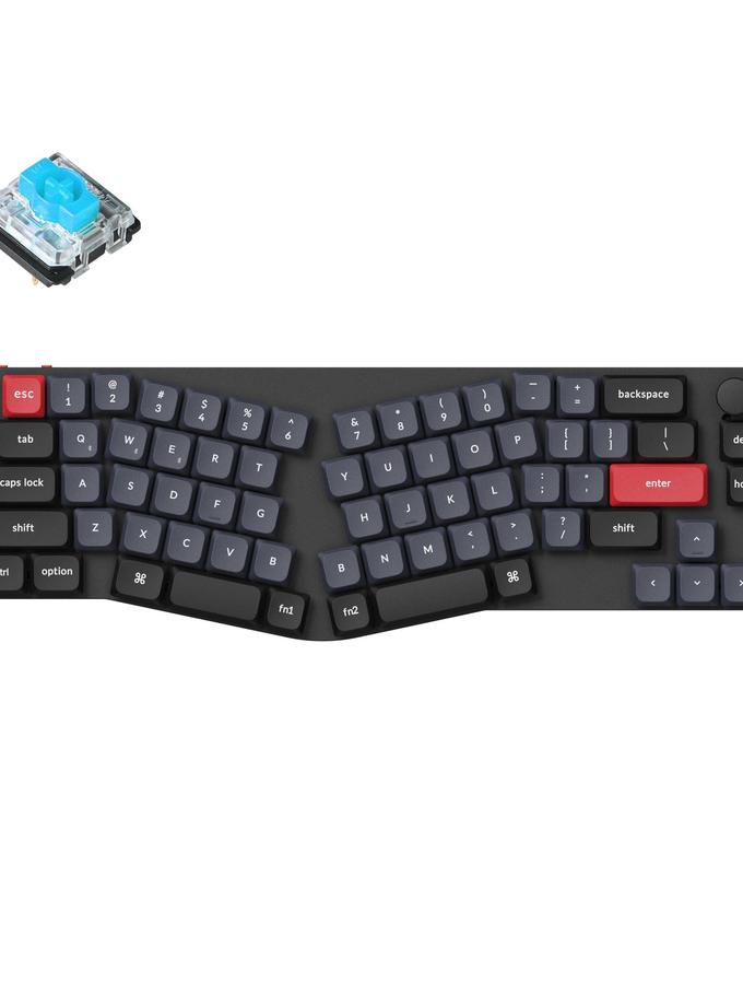 Keychron K11 Pro (Alice Layout) QMK/VIA Wireless Custom Mechanical Keyboard High Quality