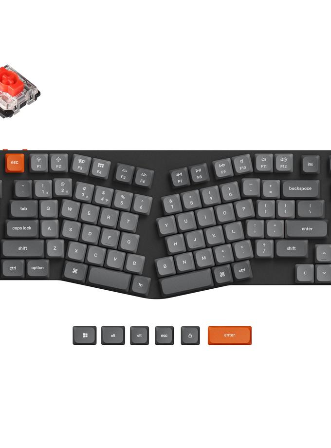 Keychron K15 Max (Alice Layout) QMK Wireless Custom Mechanical Keyboard Best Buy