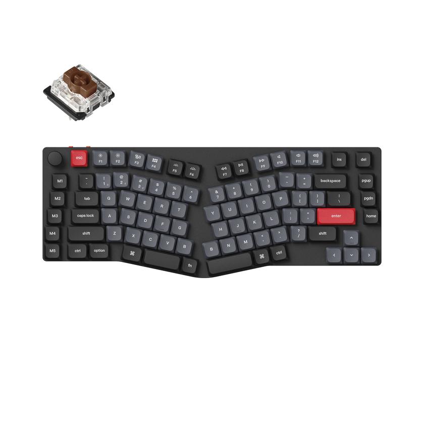 Keychron K15 Pro (Alice Layout) QMK/VIA Wireless Custom Mechanical Keyboard Same Day Delivery