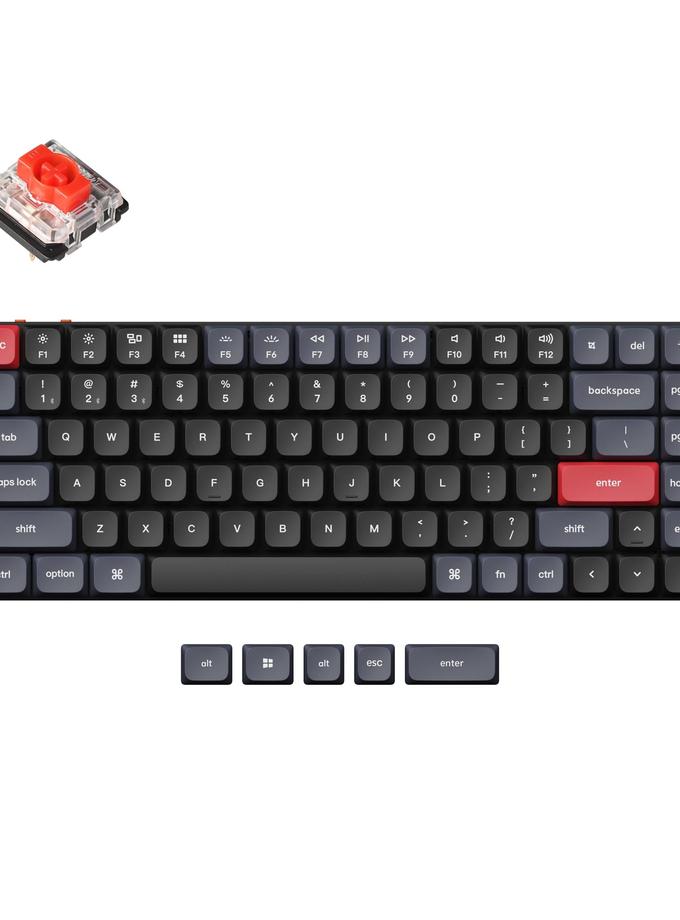 Keychron K3 Pro QMK/VIA Wireless Custom Mechanical Keyboard New Arrival