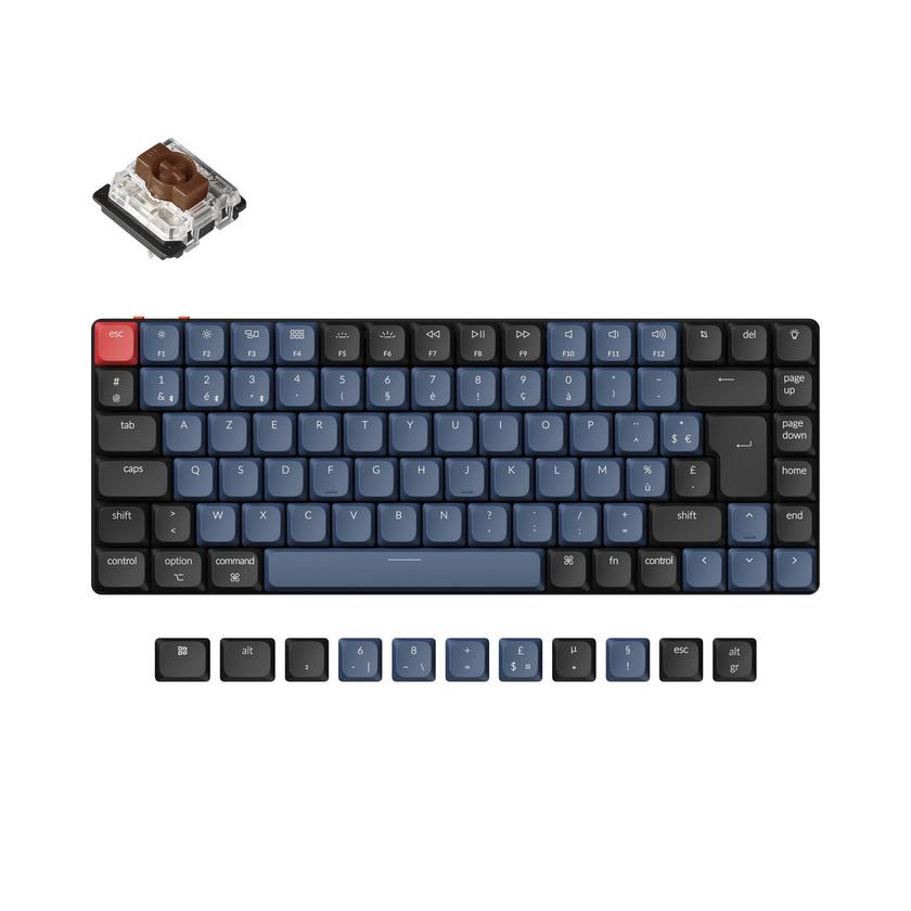 Keychron K3 Pro QMK/VIA Wireless Mechanical Keyboard ISO Layout Collection For Sale