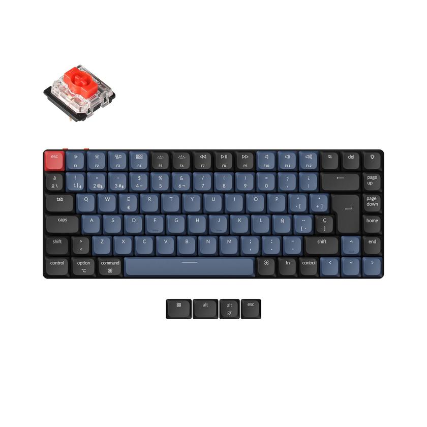 Keychron K3 Pro QMK/VIA Wireless Mechanical Keyboard ISO Layout Collection For Sale