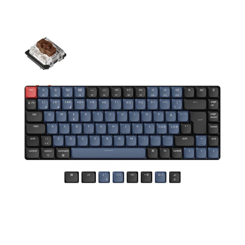 Keychron K3 Pro QMK/VIA Wireless Mechanical Keyboard ISO Layout Collection For Sale