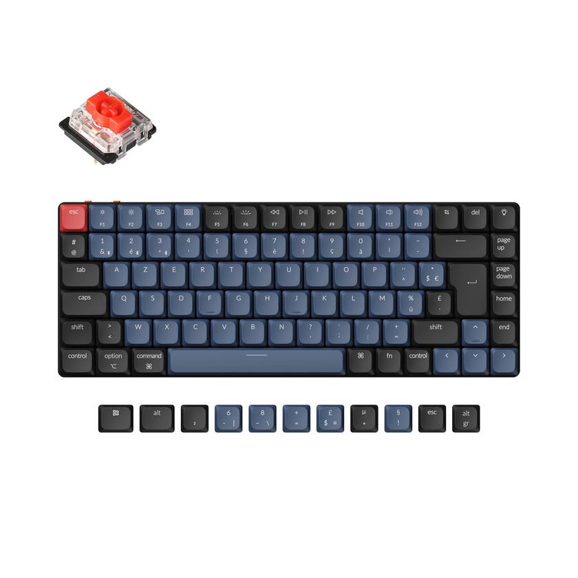 Keychron K3 Pro QMK/VIA Wireless Mechanical Keyboard ISO Layout Collection For Sale