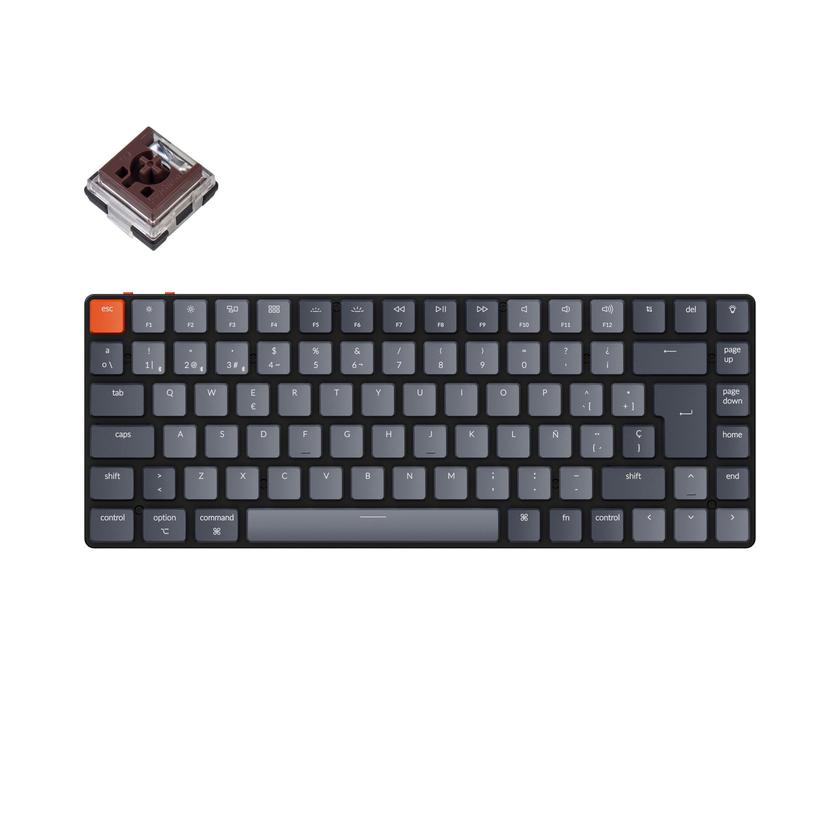 Keychron K3 Ultra-slim Wireless Mechanical Keyboard (Spanish ISO Layout) - Version 2 Best Seller