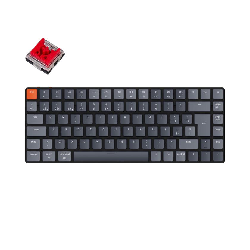 Keychron K3 Ultra-slim Wireless Mechanical Keyboard (Spanish ISO Layout) - Version 2 Best Seller