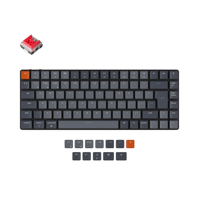 Keychron K3 Ultra-slim Wireless Mechanical Keyboard (UK ISO Layout) - Version 2 High Quality