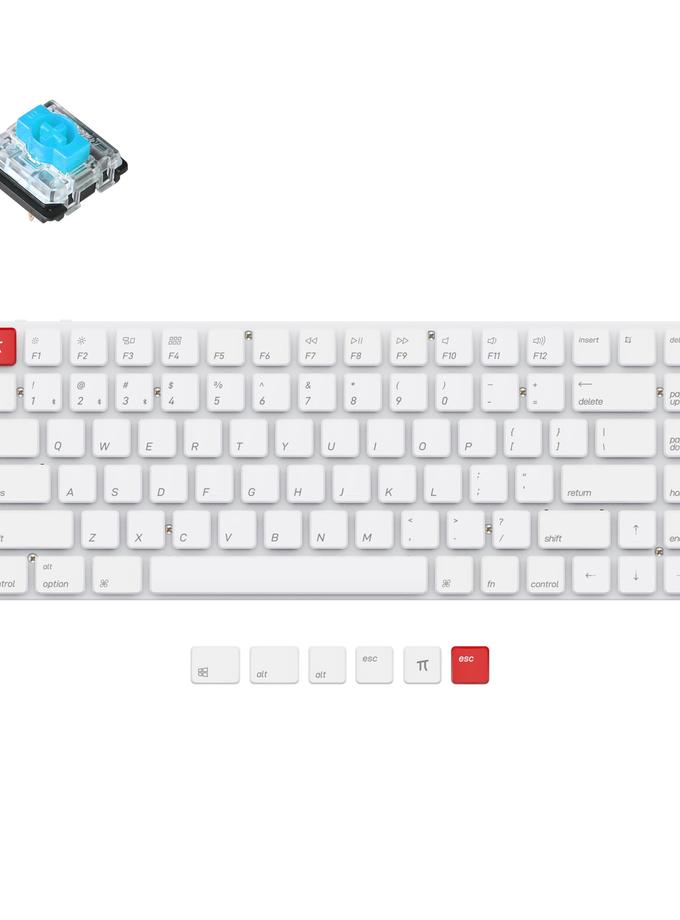 Keychron K3 V2 Non-Backlight Ultra-Slim Wireless Mechanical Keyboard (π Edition) Best Price