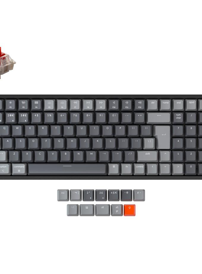 Keychron K4 Wireless Mechanical Keyboard (UK ISO Layout) - Version 2 Best Seller