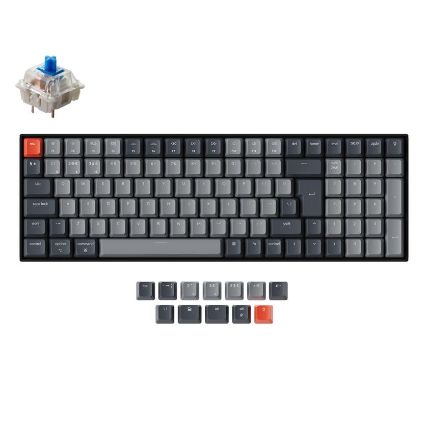 Keychron K4 Wireless Mechanical Keyboard (UK ISO Layout) - Version 2 Best Seller