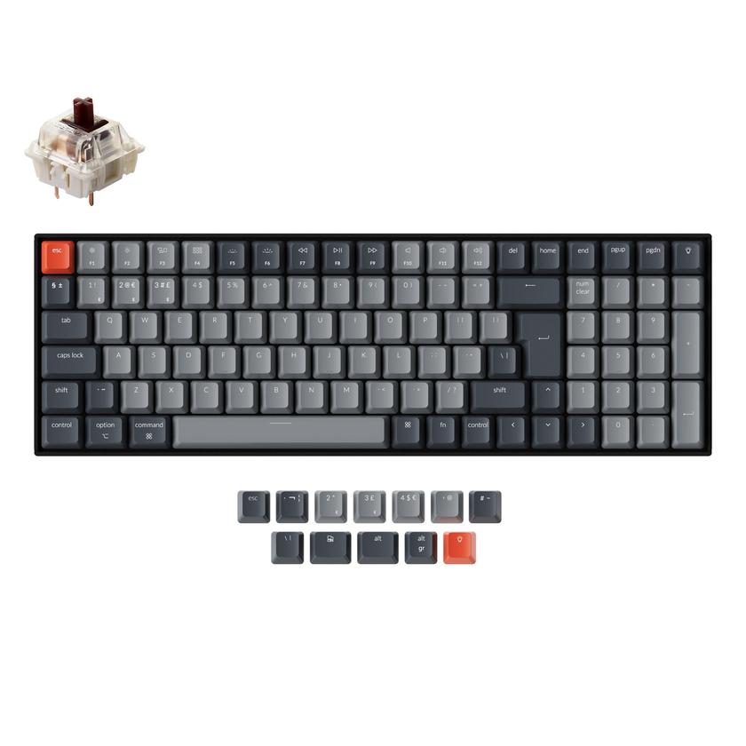 Keychron K4 Wireless Mechanical Keyboard (UK ISO Layout) - Version 2 Best Seller