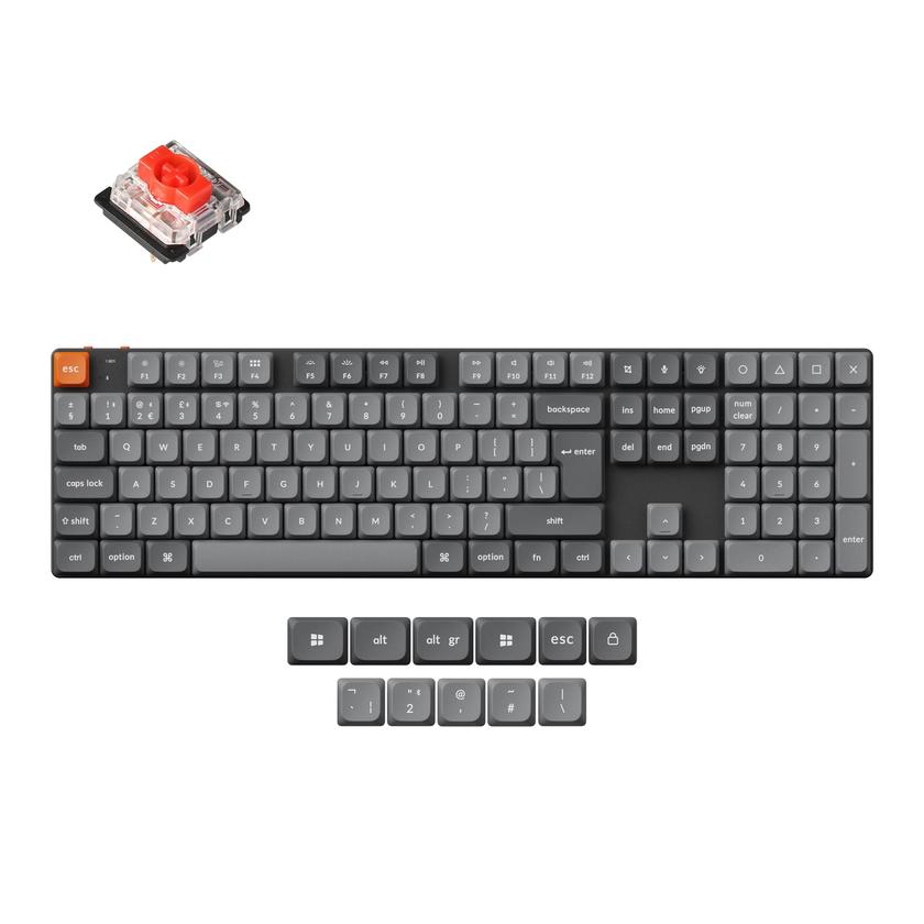 Keychron K5 Max QMK Wireless Custom Mechanical Keyboard ISO Layout Collection Best Price