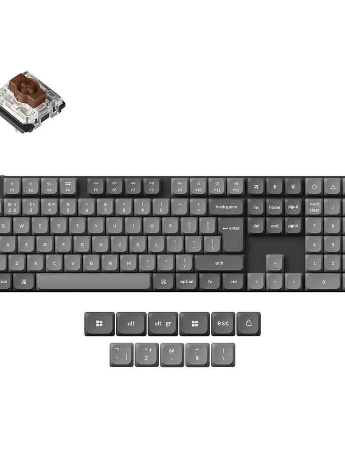 Keychron K5 Max QMK Wireless Custom Mechanical Keyboard ISO Layout Collection Best Price