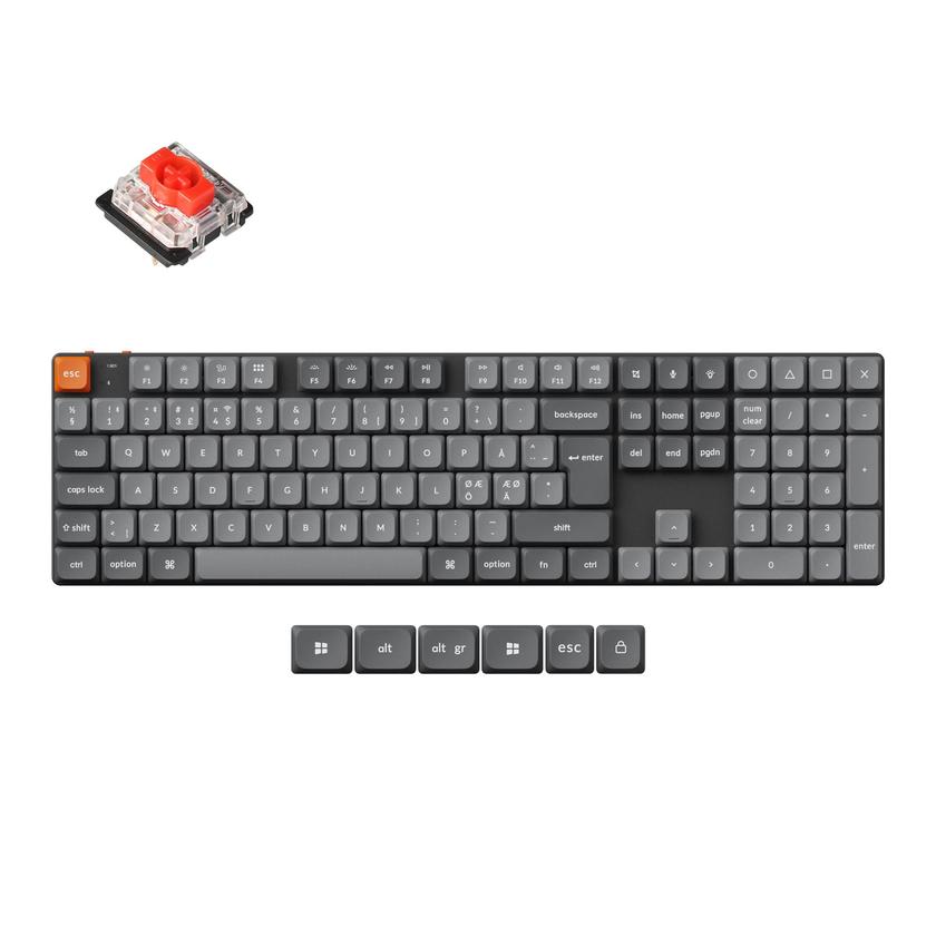 Keychron K5 Max QMK Wireless Custom Mechanical Keyboard ISO Layout Collection Best Price