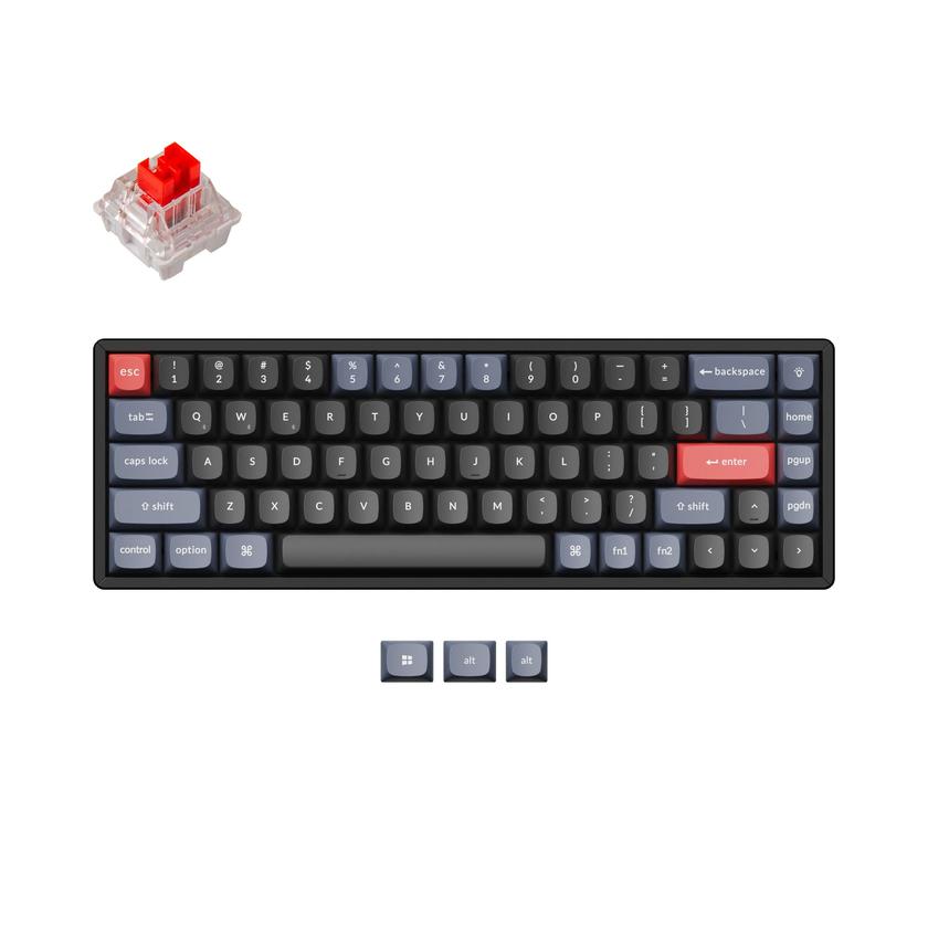 Keychron K6 Pro QMK/VIA Wireless Custom Mechanical Keyboard Best Buy