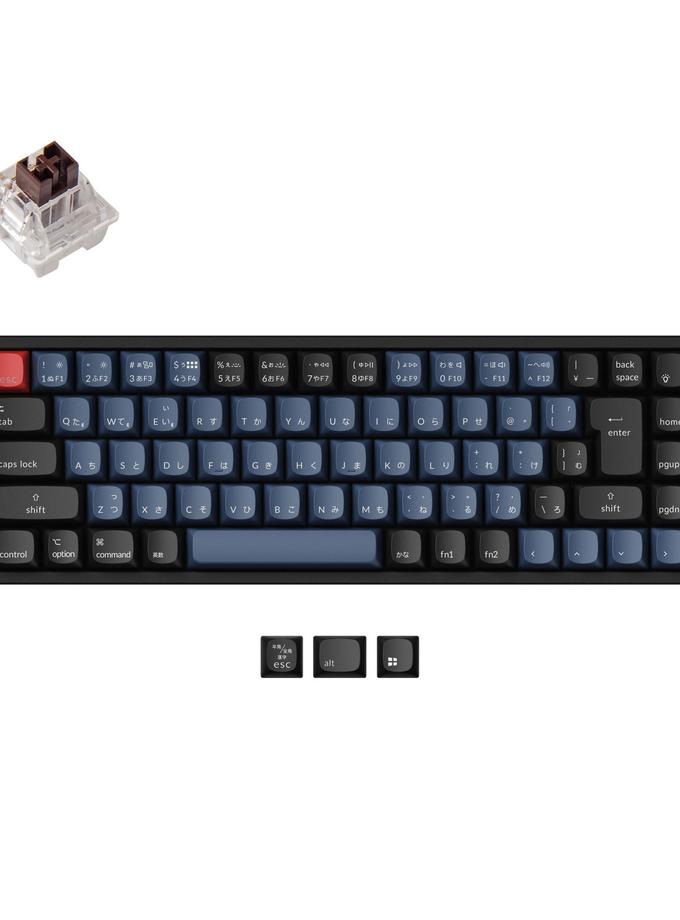 Keychron K6 Pro QMK/VIA Wireless Mechanical Keyboard (Japan JIS Layout) For Sale